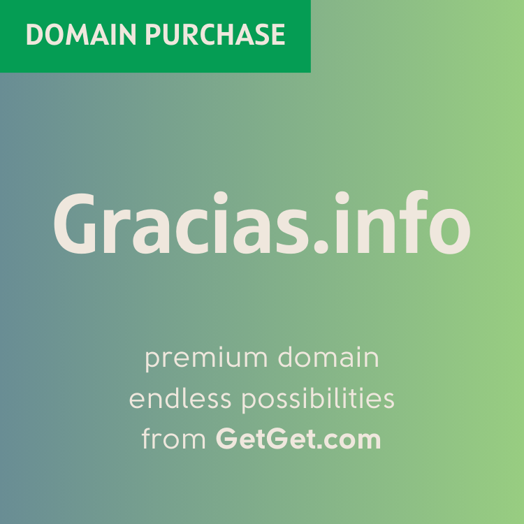 Gracias.info Purchase